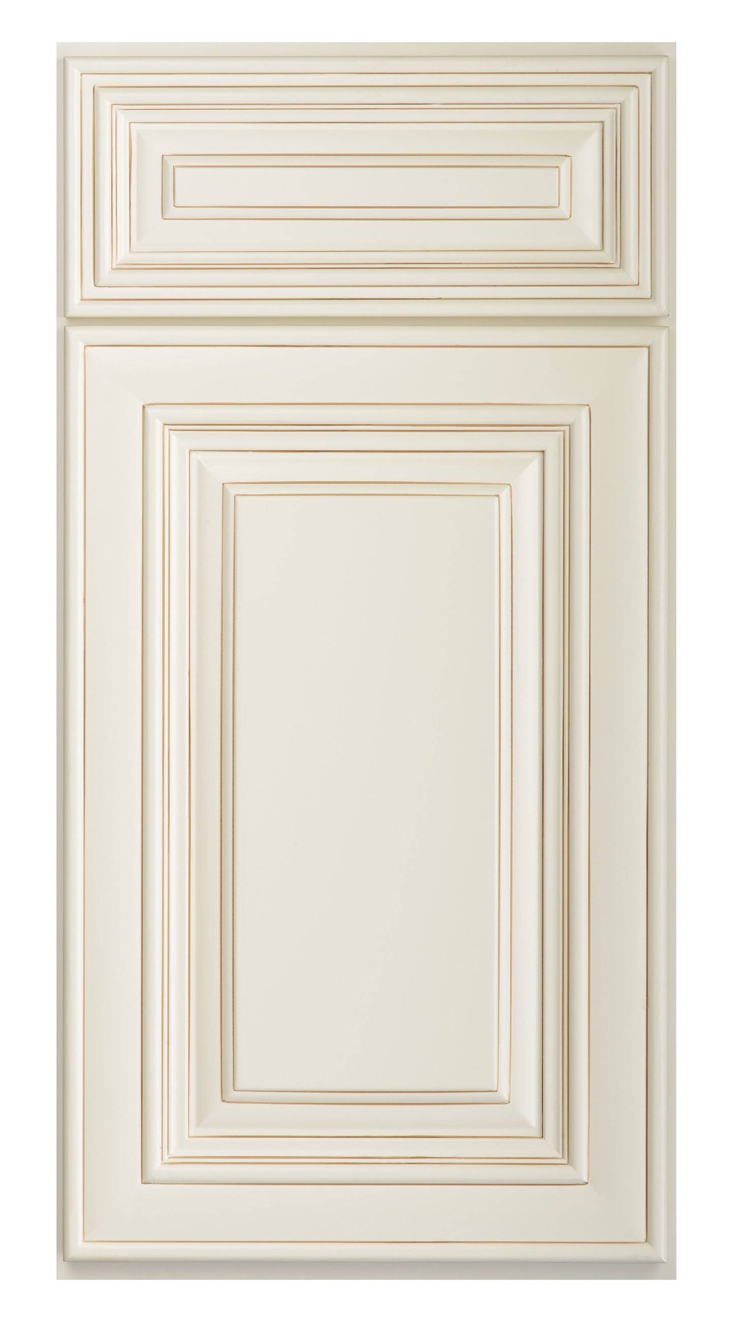 Casselberry Antique White Sample Door - 11"W x 15"H x 3/4"D